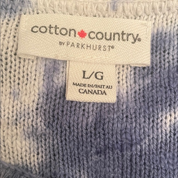 Cotton tie-dye sweater - Picture 3 of 5